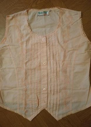 Річна блузка з прошвы індія