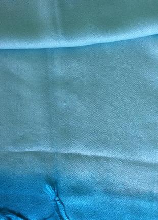 Красивый шарф палантин пашмина шелк градиент4 фото