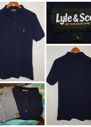 Комплект 3 в 1 от lyle&scott: брюки chino+рубашка в клетку+поло пике6 фото
