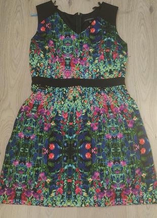 Платье cynthia rowley в цветочный принт