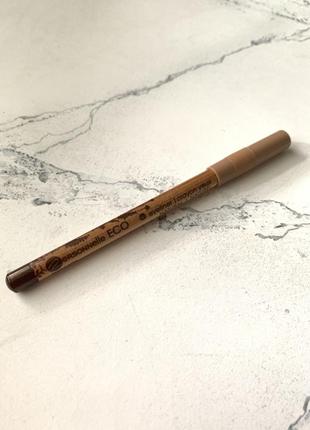 Очень стойкий карандаш для глаз натуральный eco personnelle