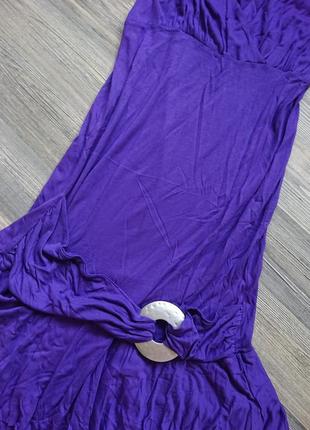 Красивый летний сарафан с ярусной юбкой платье р.46/48/507 фото