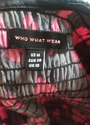 Длинное платье в цветы who what wear5 фото