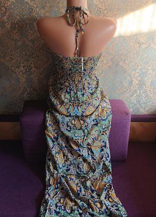 Красивый сарафан бандо макси платье в пол р.s/m/l4 фото