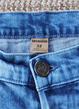 True religion шорты джинсовые made in italy оригинал (w32 - m)3 фото