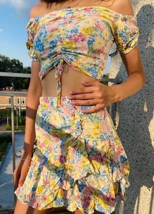 Трендовий квітковий костюм 🌸