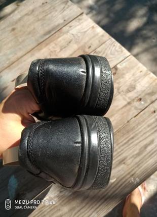 Фірмові легкі і комфортні літні туфлі з натуральної шкіри hush puppies6 фото