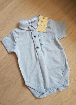 Новий боді 🌴 з коміром поло next zara, h&m