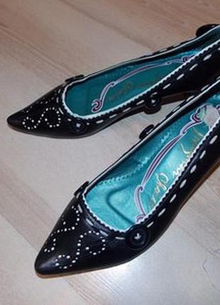 Туфли кожаные