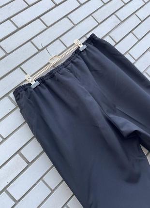 Классические чёрные брюки,штаны,капри,бриджи, большого размера,батал7 фото
