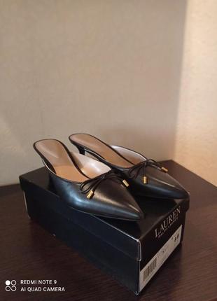 Женские туфли без задника (мюли) ralph lauren, eur 39 размер (uk 5.5)4 фото