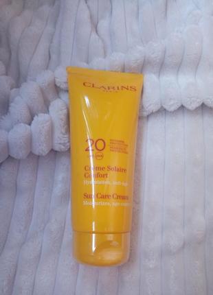 Сонцезахисний крем clarins spf20 200 ml