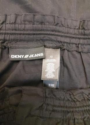 Батистовая чорна блуза кофта dkny jeans раз.10-125 фото