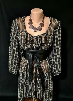 Легкая летняя блуза солидного размера