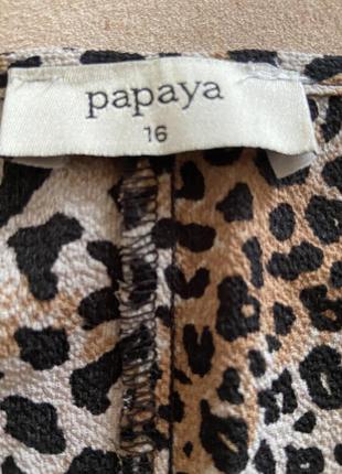 Платье туника леопардовый принт можно на пляж6 фото