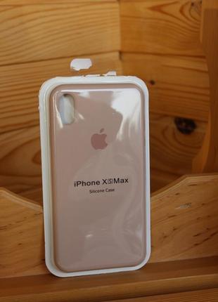 Чехол iphone xs max silicone case айфон