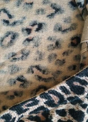 Шикарная кофточка,приятнейшая к телу,теплая,принт тигровый ,хлопок🐯🐅,размер м.3 фото