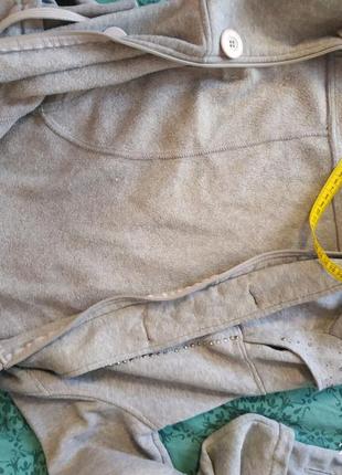 Теплая кофта,худи с капюшоном,размер с/м 9