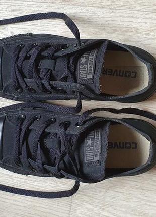 Черные кеды converse2 фото