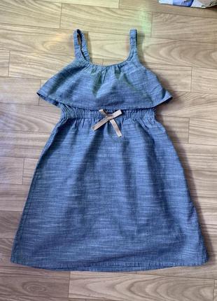 Сарафан джинсовый next 5-6 лет