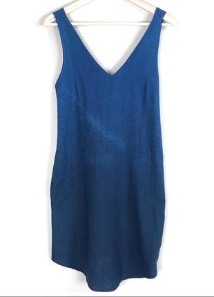 Платье zara из легкого джинса