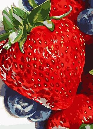 Картина за номерами artstory 40*40 ягоди