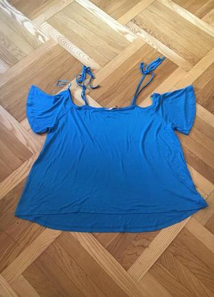 Батал большой размер легкая летняя натуральная футболка футболочка майка маечка