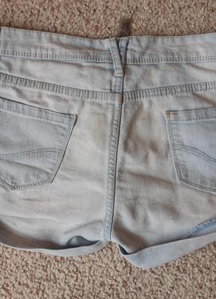 Стильні джинсові шорти 10-12-14р2 фото