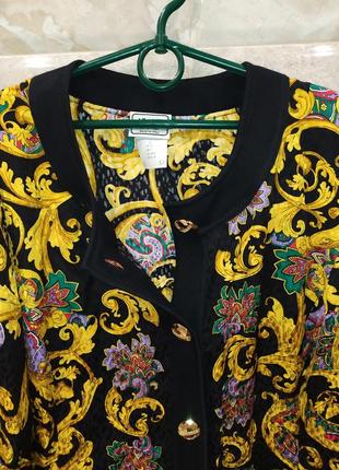 Шелковая блуза на пуговицах luola (италия), eur 46, 100% шелк,5 фото
