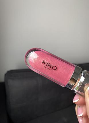 Блеск для губ kiko milano 3d hydra lipgloss. блеск кико милано.2 фото