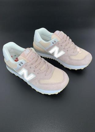 Жіночі кроссівки new balance 574 (36-40) рефлективні5 фото