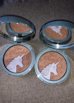 Хайлайтер шиммер too faced оригинал бронзер лимитка оригинал шиммер бронзер хайлайтер
