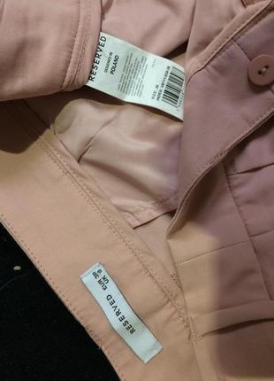 Женские брюки   розовые зауженные со стрелками2 фото
