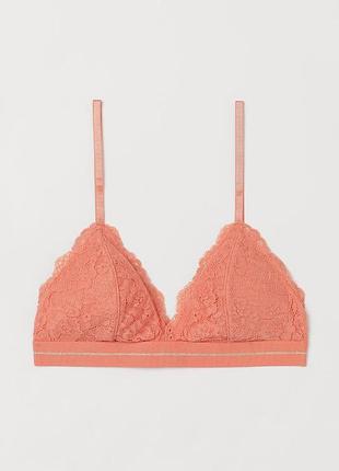 Мягкий кружевной бюстгальтер без косточек