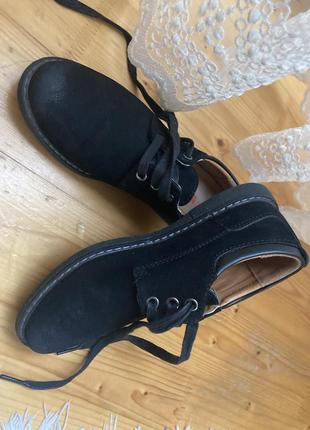 Штучний нубук - матеріал верху. дитячі черевички 30р.