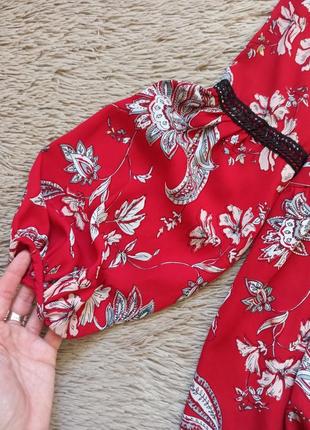 Шикарна блузка з об'ємними рукавами і шнурівкою/блуза/кофточка/сорочка4 фото