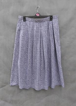 Новая юбка-миди 100%хлопок размер