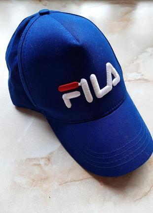 Бейсболка fila насиченого синього кольору