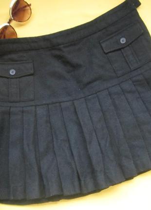 Новая теплая шерстяная с вискозой юбка vero moda,р.40, сток