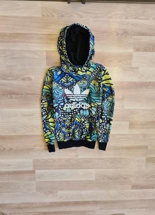 Кофта худи капюшонка adidas originals tref hoodie ao m304372 фото