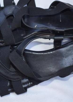 Кожаные босоножки сандали сандалии италия р.42 27.5 на широкую4 фото