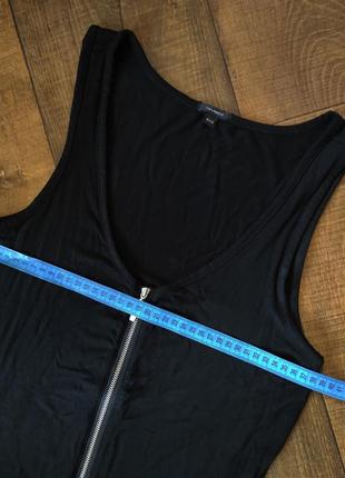 Сарафан платье длинное в пол вискоза черный женский летний лёгкий3 фото