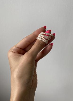 Кольцо с жемчуга 4