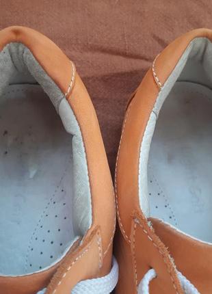 Шкіряні ортопедичні черевички мокасини спортивні туфлі кеди7 фото