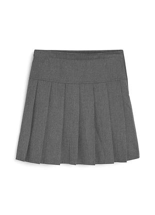 Юбка юбка школьная форма серая 8-9 128 134