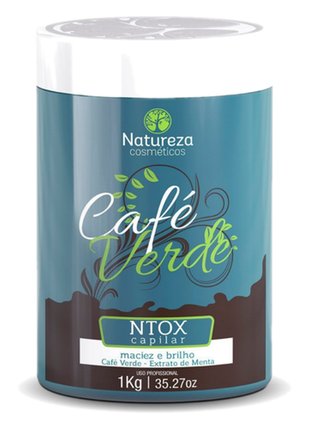 Ботокс для волос natureza ntox cafe verde ( разлив) 100 мл1 фото