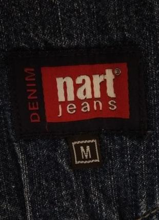 Джинсовий комбінезон для вагітних nart jeans5 фото