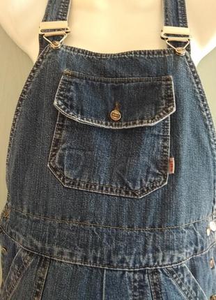 Джинсовий комбінезон для вагітних nart jeans3 фото