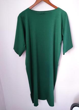 🌴🌴🌴❤️ сукня платье футболка kiss me туника кимоно миди зеленое с разрезами сарафан3 фото