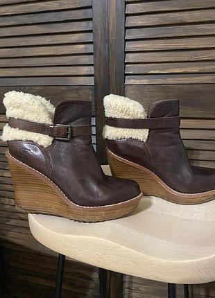 Кожаные ботинки ugg #оригинал 2